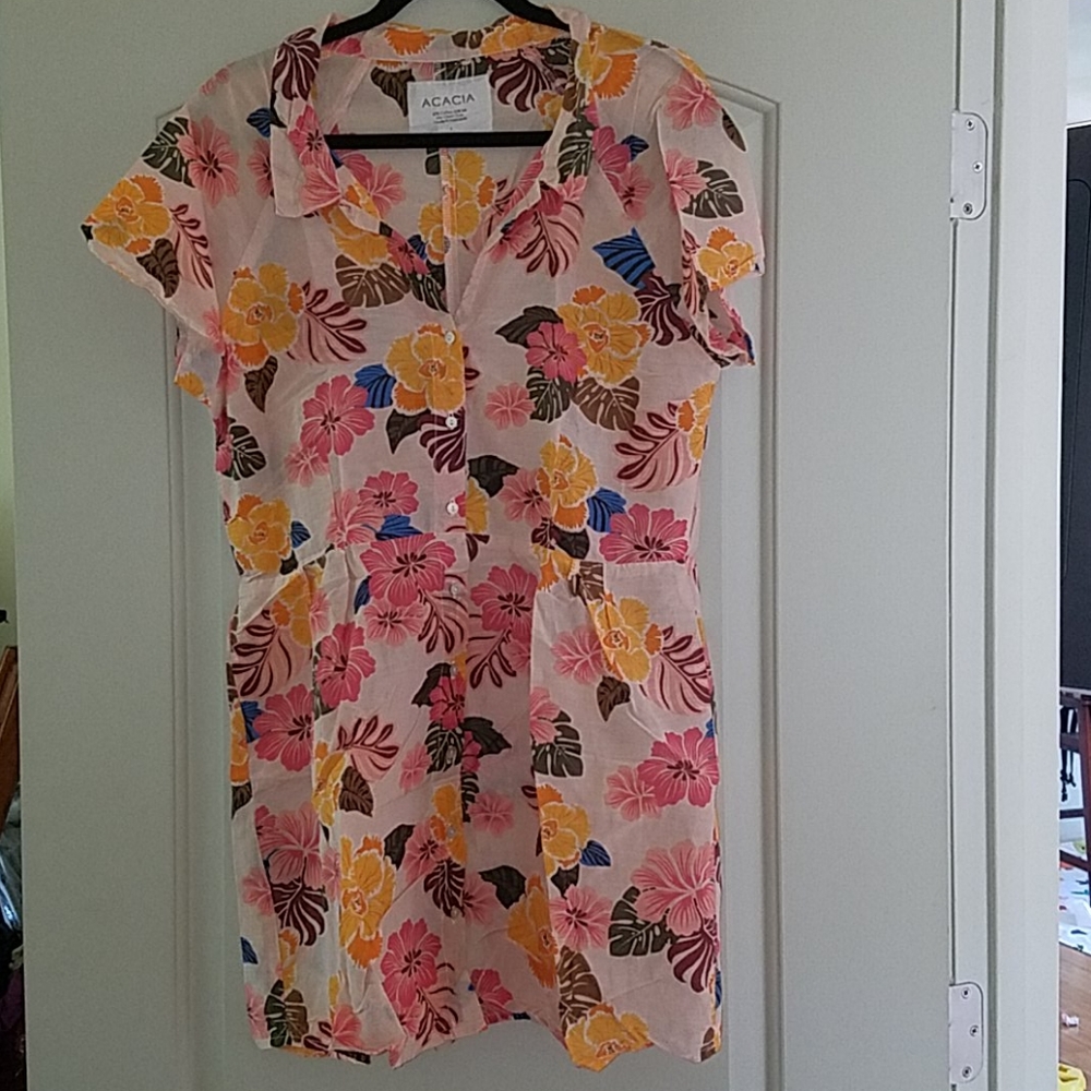 New acacia retro paradise lima dress swimwear S - Picture 9 of 12